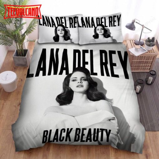 Lana Del Rey Black Beauty Duvet Cover Bedding Sets