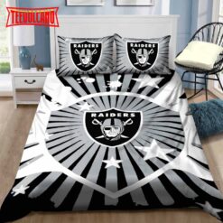 Las Vegas Raiders Bedding Set Sleepy Duvet Cover Bedding Sets