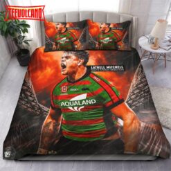 Latrell Mitchell South Sydney Rabbitohs NRL Duvet Cover Bedding Sets