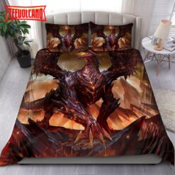 Lava Dragon Bed Sheets Duvet Cover Bedding Sets