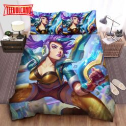 League Of Legends Arcade Kai’sa Champion Duvet Cover Bedding Sets