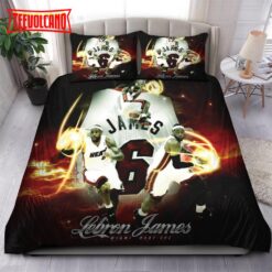 Lebron James Miami Heat NBA Bedding Sets