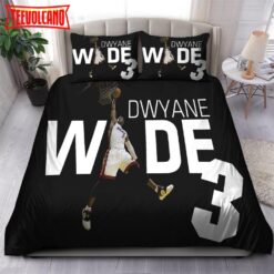 Legend Dwyane Wade Miami Heat NBA 61 Bedding Sets