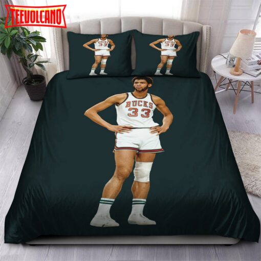 Legend Kareem Abdul-Jabbar Milwaukee Bucks NBA 46 Bedding Sets