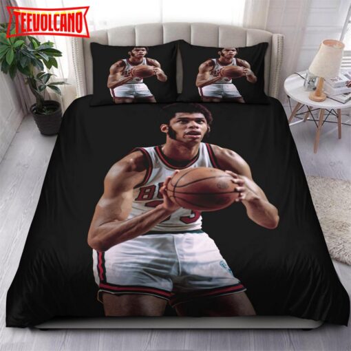 Legend Kareem Abdul-Jabbar Milwaukee Bucks NBA 47 Bedding Sets