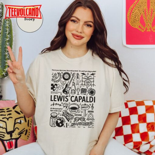 Lewis Capaldi Comfort Concert T-Shirt