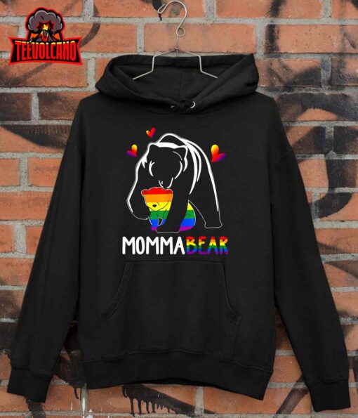 LGBT Mama Momma Bear Gay Pride Proud Mom Mother’s Day T-Shirt