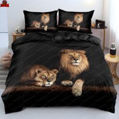 Lion 3D Animal Duvet Cover Bedding Sets