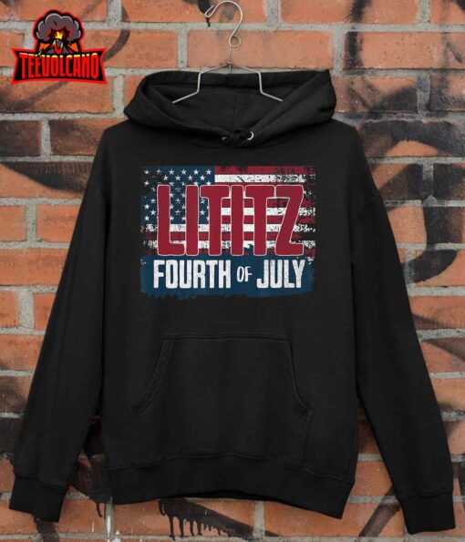 Lititz 4th of July Flag T-Shirt