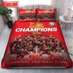 Liverpool Champions Premier League 2020 Bedding Sets V1