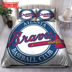 Logo Atlanta Braves MLB 52 Bedding Sets