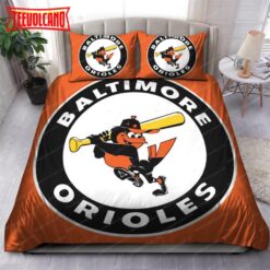 Logo Baltimore Orioles MLB 55 Bedding Sets