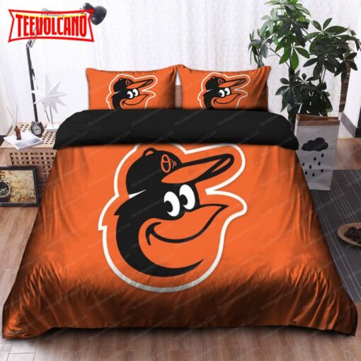 Logo Baltimore Orioles MLB 60 Bedding Sets