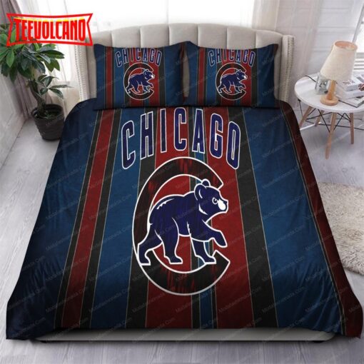 Logo Chicago Cubs MLB 64 Bedding Sets