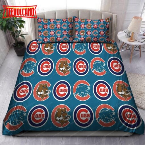 Logo Chicago Cubs MLB 67 Bedding Sets