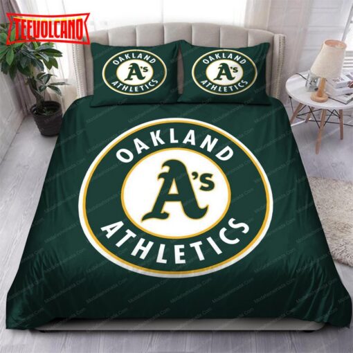 Logo Oakland Athletics MLB 138 Bedding Sets