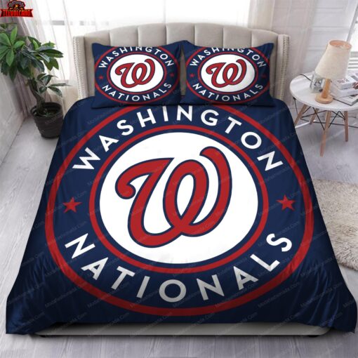 Logo Washington Nationals MLB 186 Bedding Sets