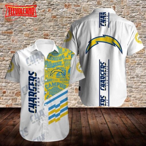 Los Angeles Chargers Hawaiian Shirt