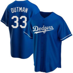 Los Angeles Dodgers James Outman Royal Alternate Replica Jersey