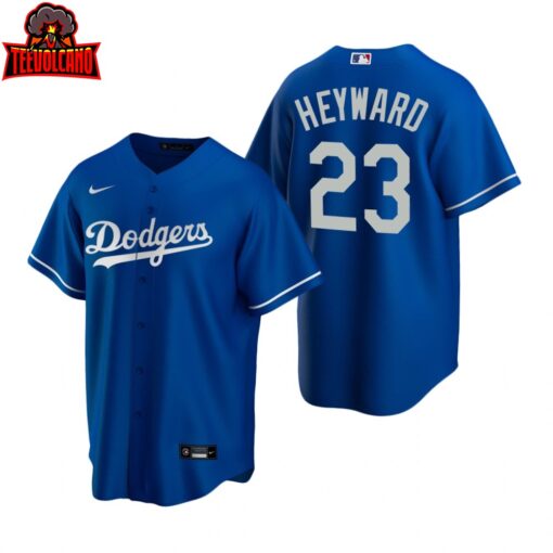 Los Angeles Dodgers Jason Heyward Royal Replica Alternate Jersey