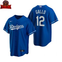 Los Angeles Dodgers Joey Gallo Royal Alternate Replica Jersey