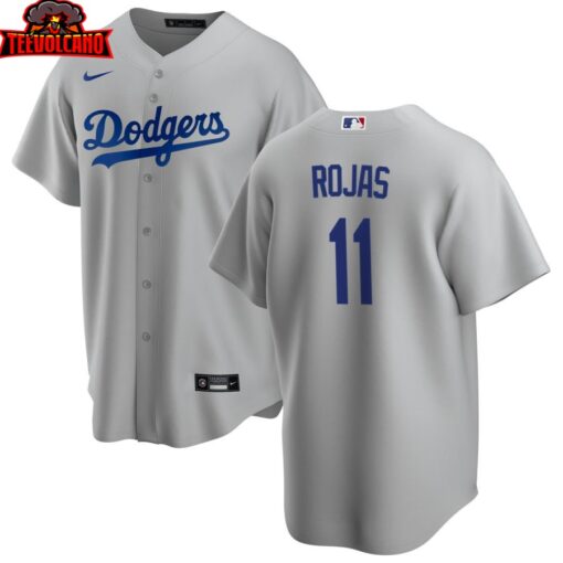 Los Angeles Dodgers Miguel Rojas Gray Alternate Replica Jersey