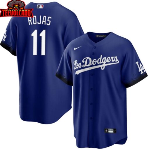 Los Angeles Dodgers Miguel Rojas Royal 2021 City Connect Replica Jersey