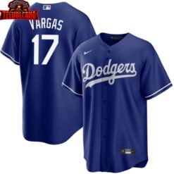 Los Angeles Dodgers Miguel Vargas Royal Alternate Replica Jersey