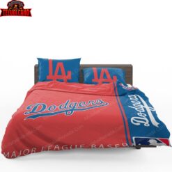 Los Angeles Dodgers MLB Baseball National League Sport 1 Duvet Cover Bedding Sets