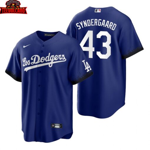 Los Angeles Dodgers Noah Syndergaard Royal City Connect Replica Jersey