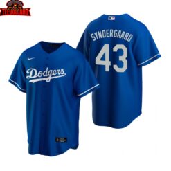 Los Angeles Dodgers Noah Syndergaard Royal Replica Alternate Jersey