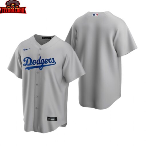 Los Angeles Dodgers Team Gray Replica Alternate Jersey