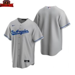 Los Angeles Dodgers Team Gray Road Replica Jersey