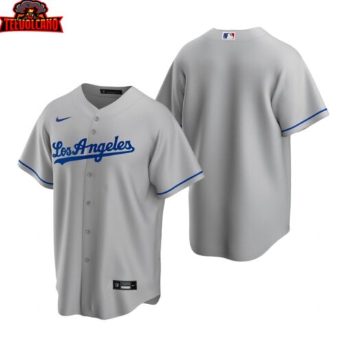 Los Angeles Dodgers Team Gray Road Replica Jersey