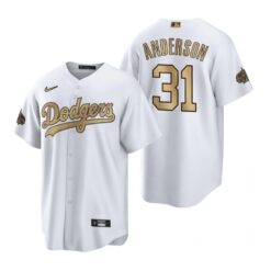 Los Angeles Dodgers Tyler Anderson White 2022 All-Star Game Replica Jersey