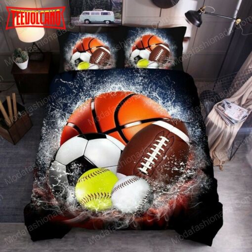 Love All Sports Football Baseball Basketball Tennis Rugby Sport Bedding Sets