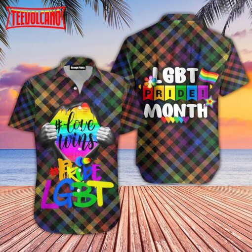 Love Wins LGBT Pride Month Hawaiian Shirt