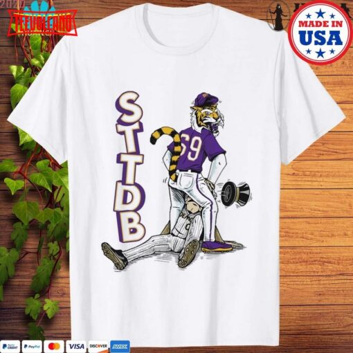 Lsu Tiger Sttdb Baseball Shirt