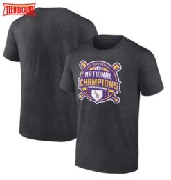 LSU Tigers 2023 NCAA Men’s Baseball College World Series Champions Logo T-Shirt