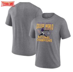 LSU Tigers 2023 NCAA Men’s Baseball College World Series Champions Tri-Blend T-Shirt