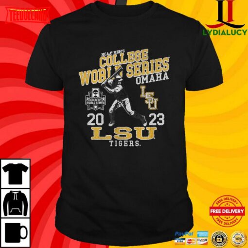 LSU Tigers College World Series 2023 Baseball Vintage T-Shirt