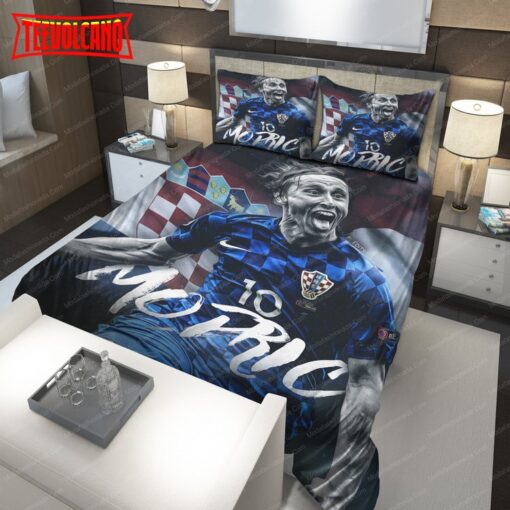 Luka Modric Croatia 45 Bedding Sets