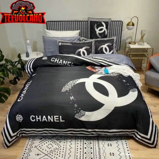 Luxury CN Chanel Type Duvet Cover Bedding Sets