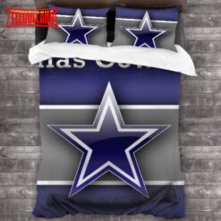 Machine Washable Dallas Cowboys Logo Bedding Sets