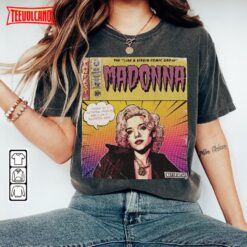 Madonna Comic 90S Vintage Art T-Shirt