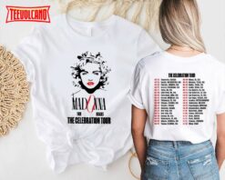 Madonna The Celebration Tour 2023 Double Side Shirt For Fan