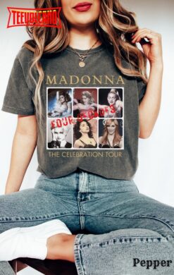 Madonna The Celebration Tour 2023 Queen Of Pop T-Shirt