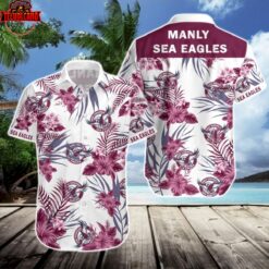 Manly Sea Eagles Hawaiian Shirt