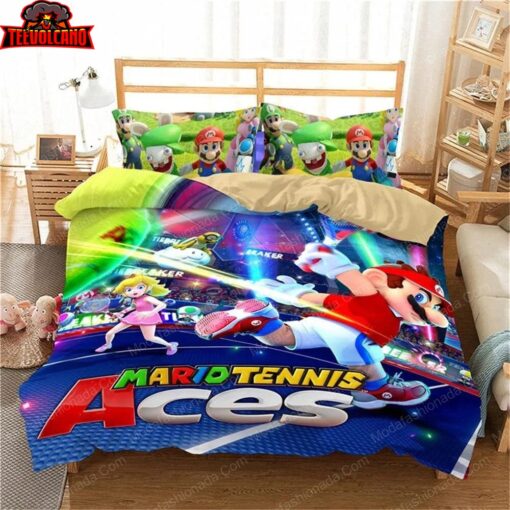 Mario Style Kids 216 Duvet Cover Bedding Sets