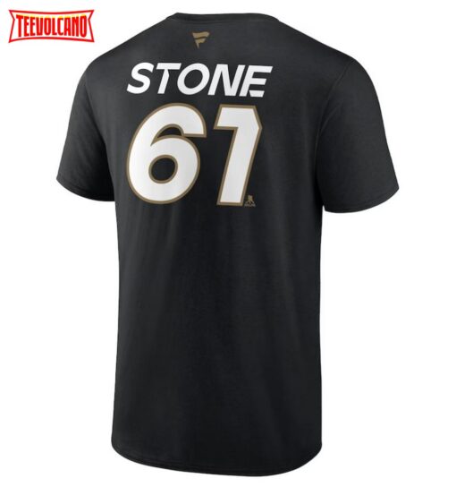 Mark Stone Vegas Golden Knights 2023 Stanley Cup Champions Name & Number T-Shirt